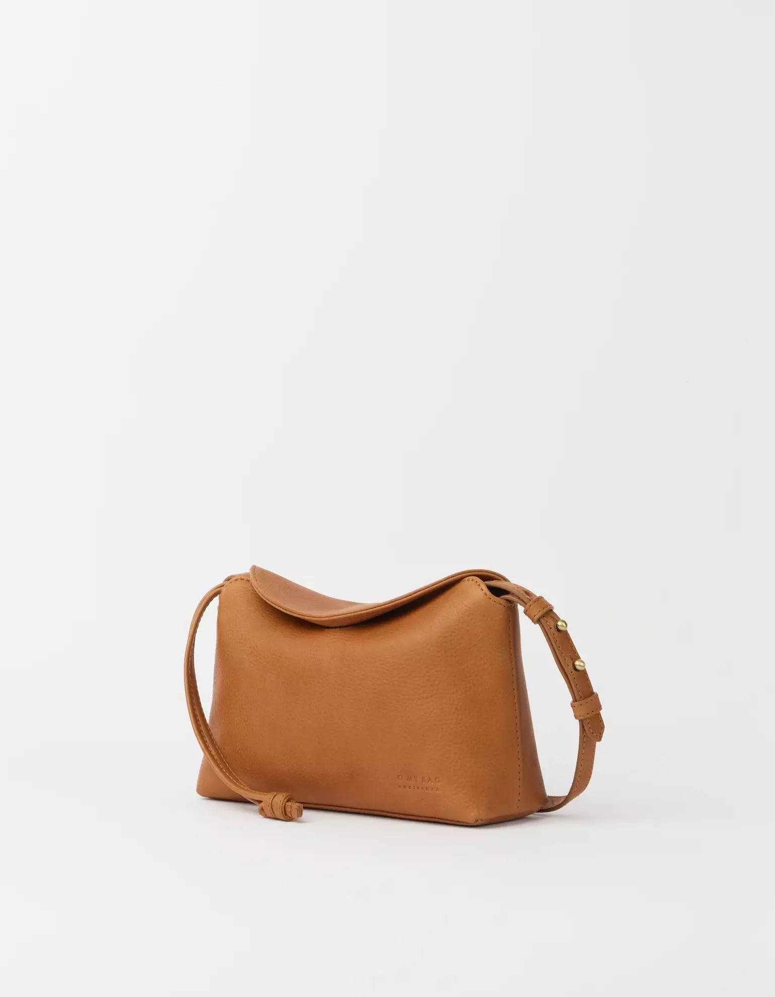 O MY BAG Sienna Mini Wild Oak Soft Grain Leather Handtasche Leder braun